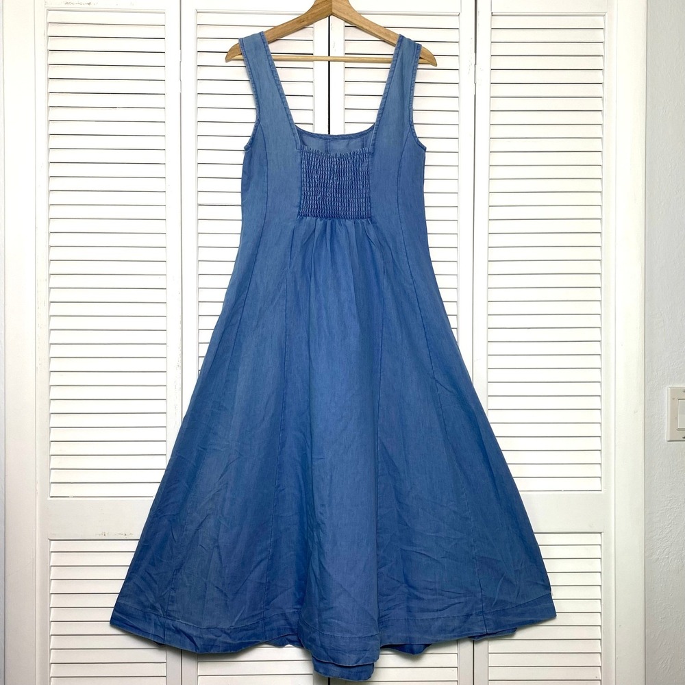 Anthropologie Meadow Rhodes Small Maxi Dress Cottage Romantic Coquette Feminine - Picture 4 of 7
